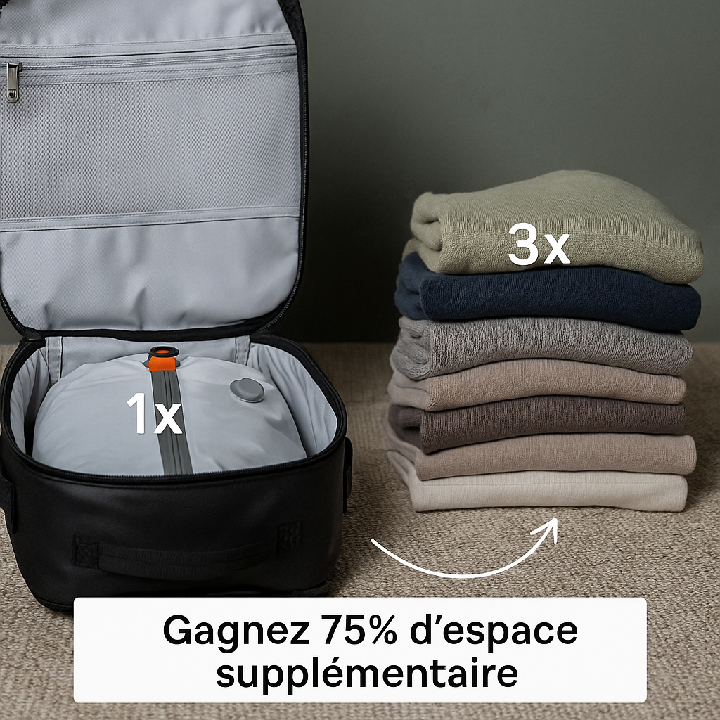 Aerzip™ Kit de Compression Voyage