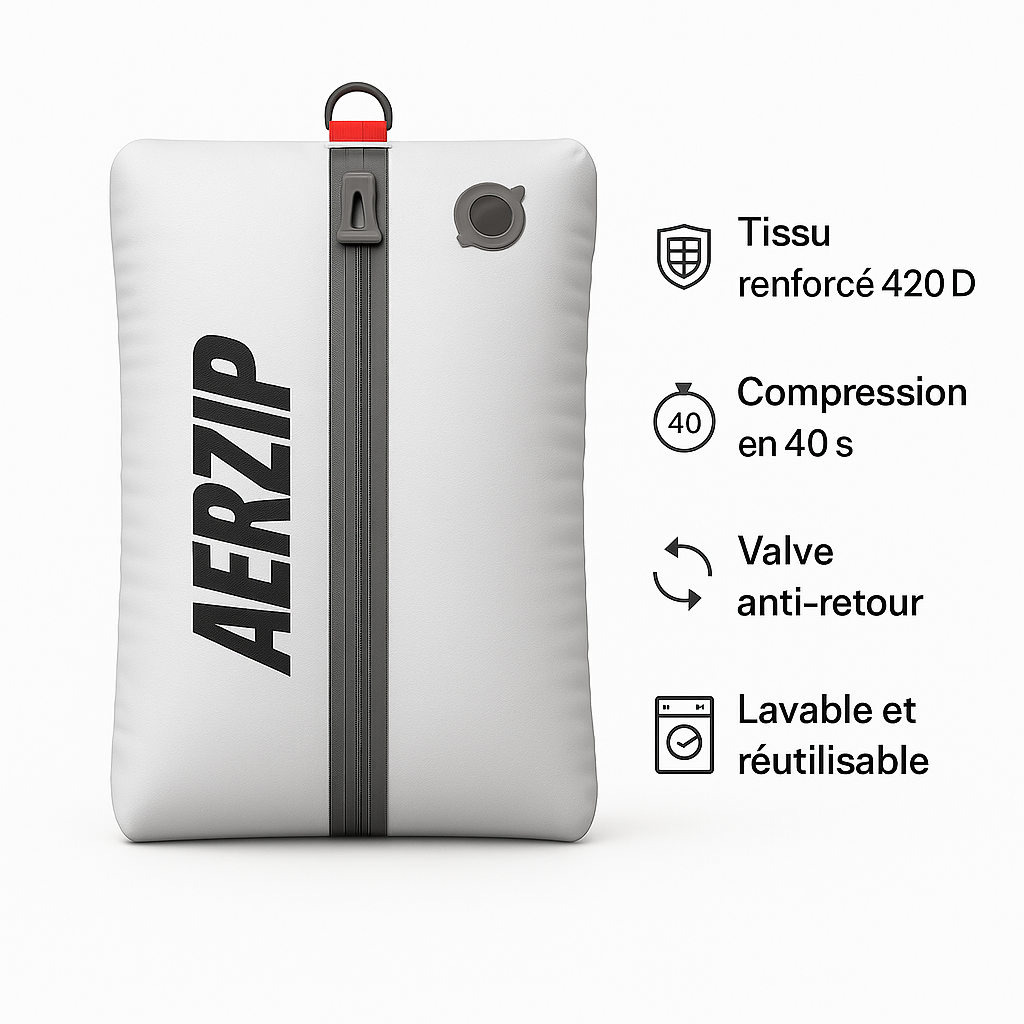 Aerzip™ Kit de Compression Voyage